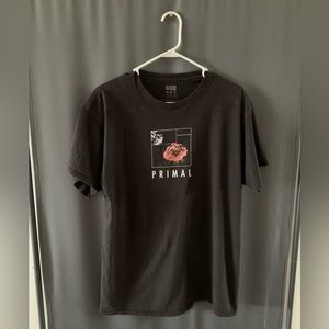 Empyre Primal Black Rose T-Shirt Large